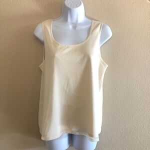 Making the Cut Season 2 Episode 2 Winning Look Joshua's Mesh Tank Top Ivory Sz S